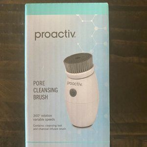 Proactiv Pore Cleansing Brush - Charcoal Infused Face Brush 360 Rotation- NIB